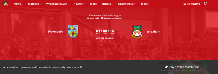 Wrexham Player - 4 - Weymouth.png