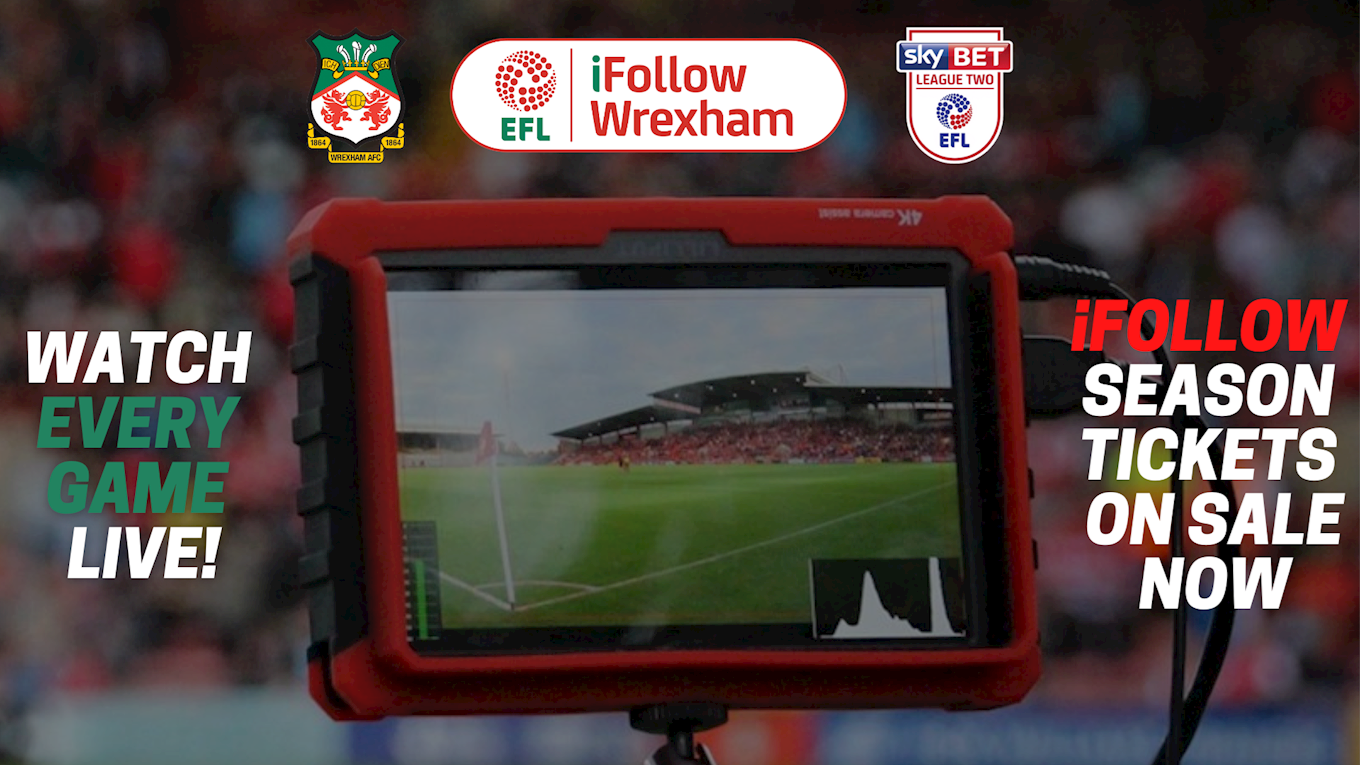 LIVE STREAMING Watch every Wrexham game live! - News